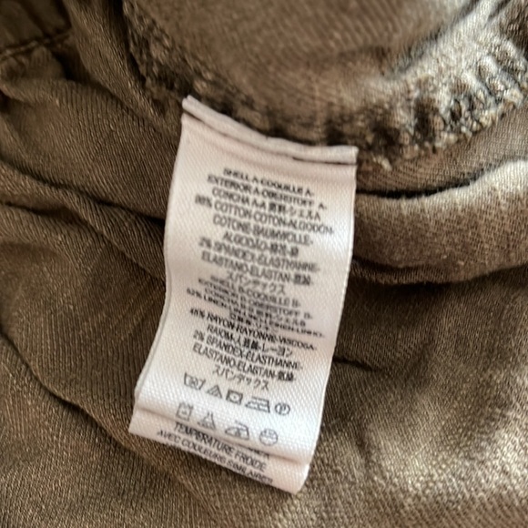 🎉🎉 HP!❤️ Free People Ruffle Bottom Military Style Jacket - Picture 5 of 6